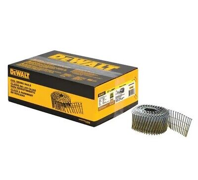 DEWALT Ring Shank Nails 2x0.090 in. Metal Coil 3600 per Box eBay