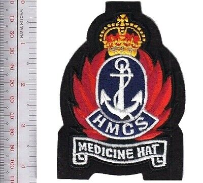 Canada Royal Canadia Navy RCN WWII HMCS Medicine Hat J256 Mine...