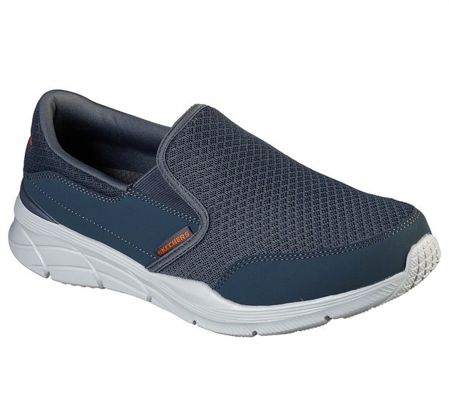

Skechers Charcoal Wide Fit Мужские прогулочные туфли с эффектом памяти без шнуровки Comfort 232017, 232239