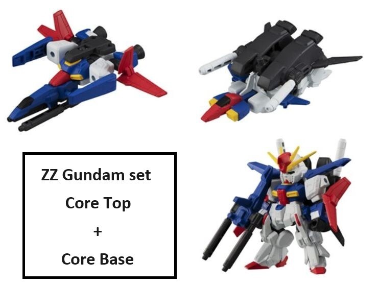 Gashapon Mobile Suit Ensemble 17 / 103 Core Top + 104 Core