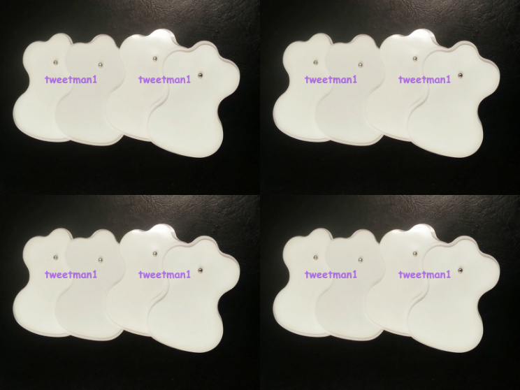 8 Pairs Replacement Pads (16) for Slimming Pain Relief Electro...