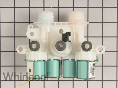 New Genuine OEM Whirlpool Washer Washing Machine Water Inlet Valve W11165546