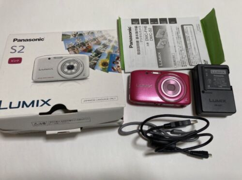 Panasonic LUMIX DMC-S2 14.1MP Digital Camera Pink of japan Panasonic LUMIX DMC-S2 14.1MP Digital Camera Pink of japan