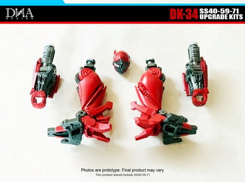 DNA DK-34 Upgrade Kit For SS40/59 Shatter SS71 Dino Accessories Can Split Sales