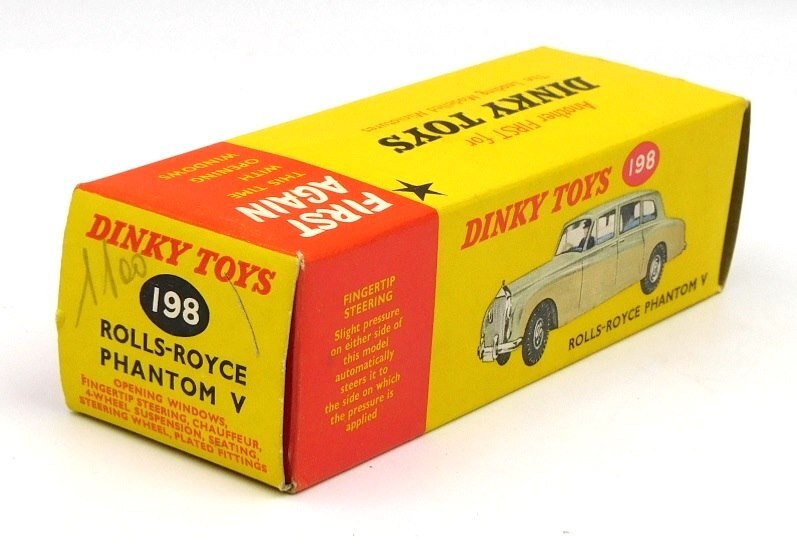 Dinky Toys Rolls Royce Phantom V 1:43 Ref. 198 MIB | eBay