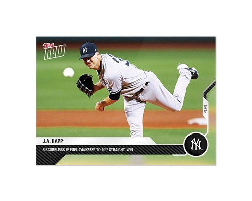 2020 Topps Now - J.A. Happ #291