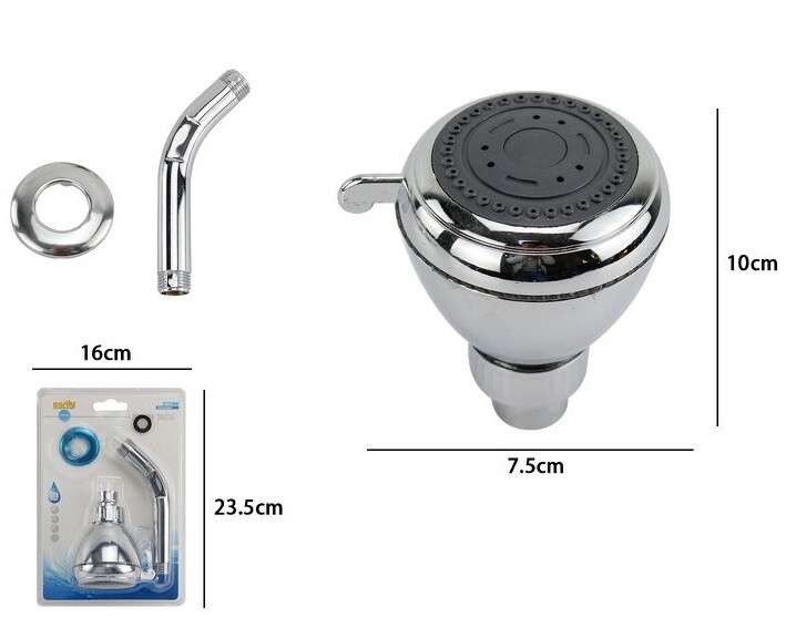 Soffione Doccia Ugelli Fori Bagno Miscelatore Ad Alta Pressione 59233 dfh