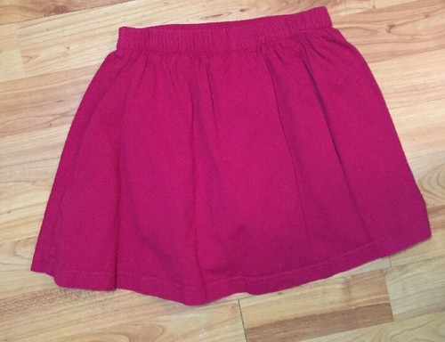 Lands' End Girls Sz. 6 Pinkish Red Knit Skort