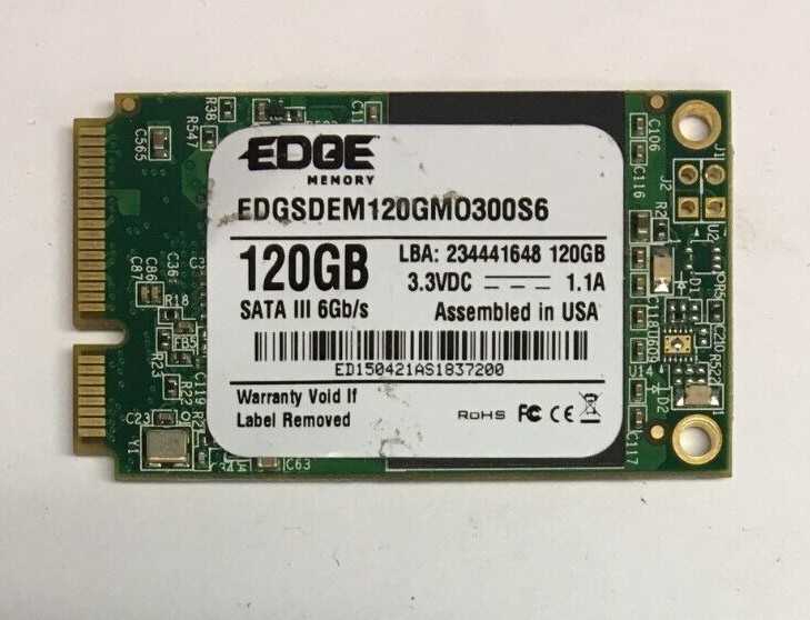 120GB mSATA SSD mixed brands