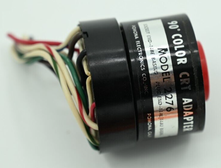 Rira&noa　0716 Vintage Pomona 2276 CRT Vacuum Tube Test Socket Adapter 14BE