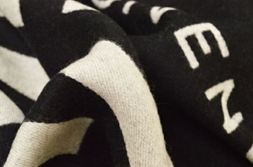 GIVENCHY GIVENCHY UNISEX WOOL SILK 4G LOGO SCARF MUFFLERS STOLE SHAWL 35 X 180 CM