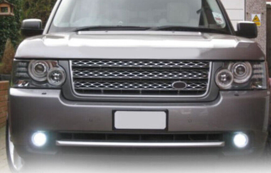 For Range Rover L322 2010-2012 Gray Silver Front Bumper Center Mesh ...