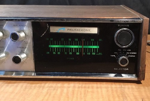 VERY RARE MORSE ELECTROPHONIC AM FM RECEIVER 8 TRACK PLAYER- MODEL T-480