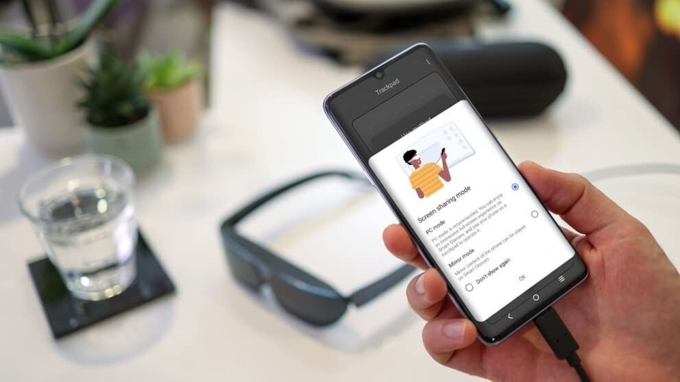 TCL NXTWEAR G Smart Glasses Portable Wearable Dual HD OLED Display - Open Box