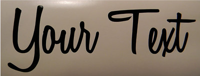 Personalized Custom Vinyl Decal Choose Your Design And Color