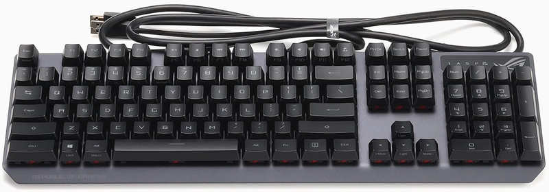 ASUS ROG Strix Scope RX Gaming Mechanical Keyboard, Red Optical Switches, USB 2.