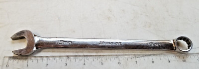used SNAP-ON OEXM180B 18mm 12 Point Metric Combination Wrench