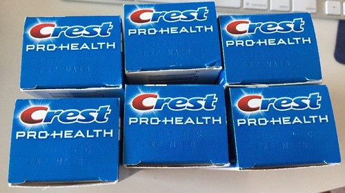 Lot of 6 CREST Pro Health Extra Whitening Power Toothpaste 3.7oz tube