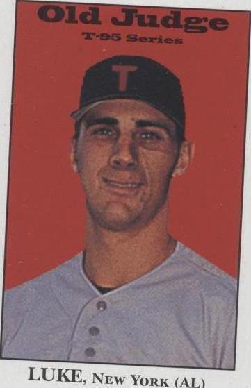 1995 Signature Rookies Old Judge - Matt Luke #23