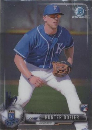 2017 Bowman Chrome Minis - Hunter Dozier #63