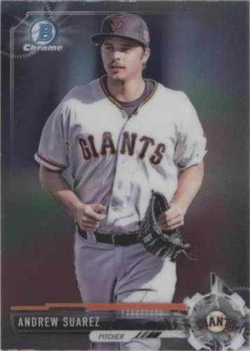 2017 Bowman Chrome Minis - Andrew Suarez #BCP112