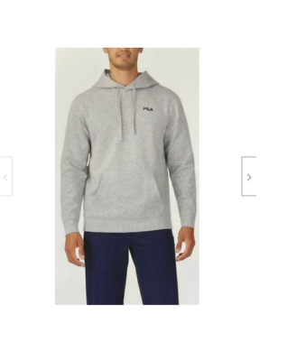 Fila best sale hoodie gray