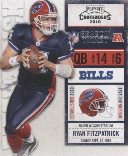 2010 Playoff Contenders Ryan Fitzpatrick #012
