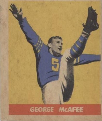 1949 Leaf George McAfee #41