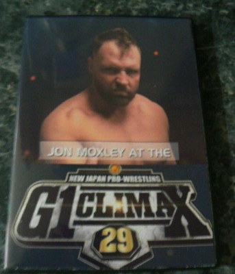 NJPW Presents JON MOXLEY at the G1 Climax 29 (2019) Event DVD & English Format