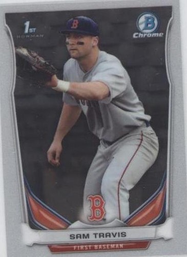 2014 Bowman Chrome Minis - Sam Travis #63