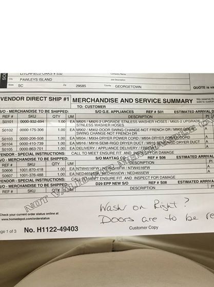 Washer and Dryer Set- Amana