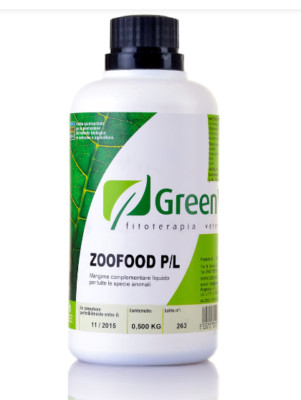 GREENVET ZOOFOOD P/L kg. 5 ORNITOLOGIA APPARATO RESPIRATORIO VOLATILI