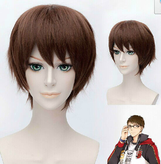 Full Time Master Xiao Shiqin Closing Face Short Hair Dark Brown