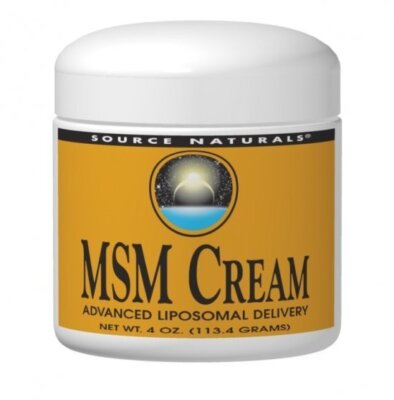 Source Naturals, Inc. Крем с МСМ (метилсульфонилметан) 4 унции Крем