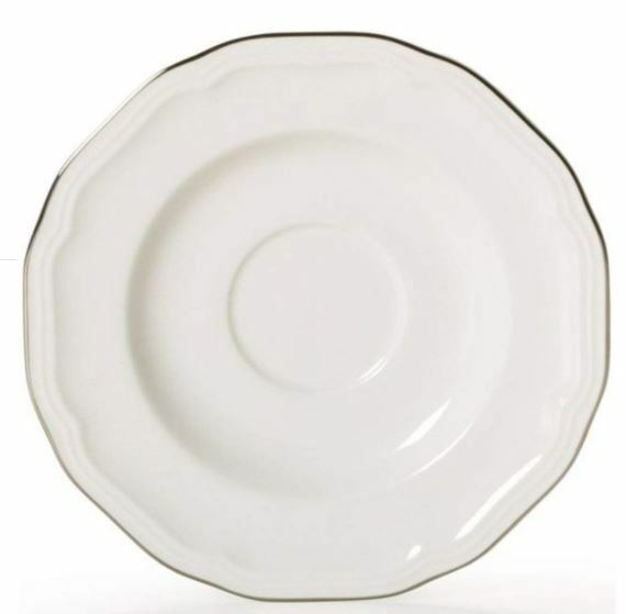 Mikasa Dinnerware Ultima HK 400 Antique White Tea Saucer, 6.