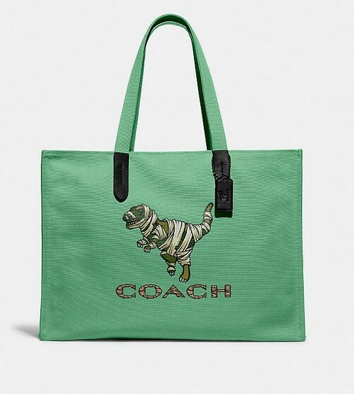 Coach ◆ C6933 Coach x Michael B. Jordan Tote 42 With Rexy C6933 Coach x Michael B. Jordan 100 Percent Recycled Tote 42