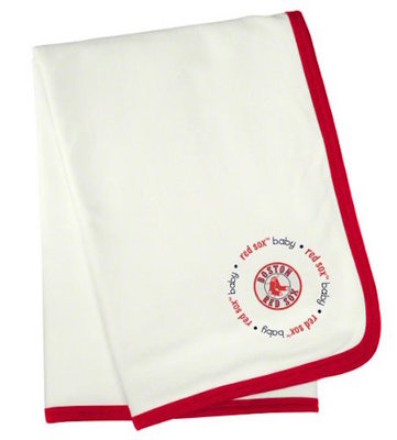 Boston Red Sox 24" x 36" Receiving Baby Blanket
