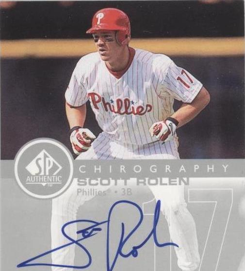 1999 SP Authentic - Scott Rolen #SR