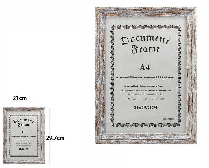 Cornice Per Foto Certificati Quadri Tele Dimensioni A4 20x30cm 65424 dfh