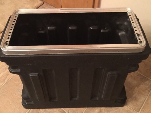 SKB Black Case With Handle 21L X 9W X 22H