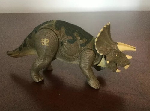 Vintage Jurassic Park Triceratops Dinosaur Toy JP .44 Site B