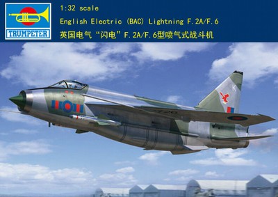 Trumpeter 02281 1/32 BAC Lightning F.2A/F.6 (Plastic model)