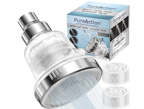 Shower Head Filter For Hard Water - Chlorine & Fluorid