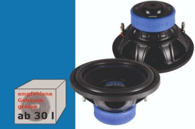 Hifonics ZXS 12D2 30 Cm (12'') Subwoofer Power 500 W RMS / 1,000 W Max.