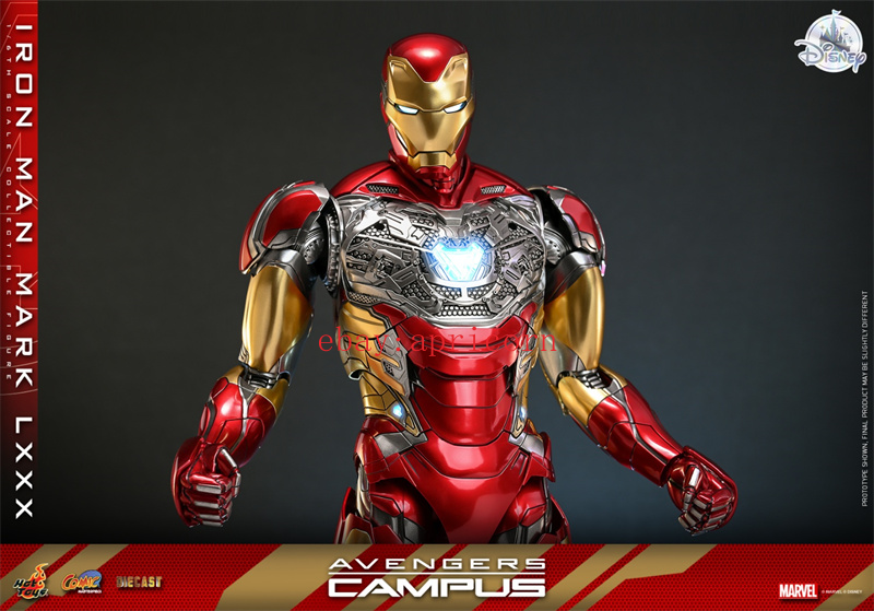 ホットトイズ　アイアンマン　マーク80 ホットトイズ新作！『アベンジャーズ・キャンパス』アイアンマン