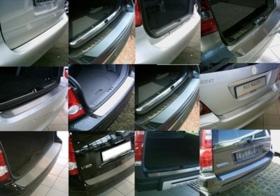 Edelstahl Kantenschutz Tuning-art Ladekantenschutz Für Toyota