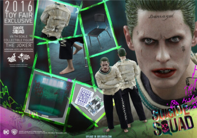 Hot Toys 1/6 MMS373 Suicide Squad Batman Joker (Arkham Asylum Ver) Jared Leto