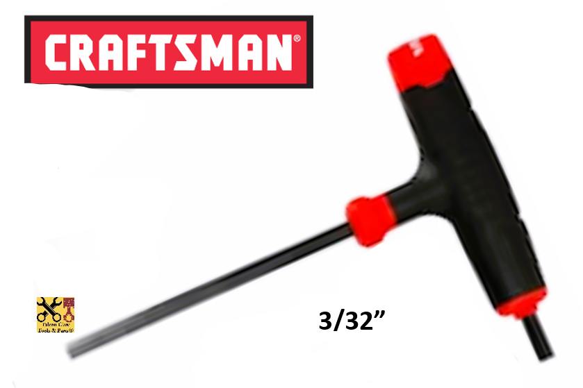 NEW CRAFTSMAN T-THROUGH HANDLE HEX KEY ALLEN SAE / METRIC CHOICE OF SIZE OR SET