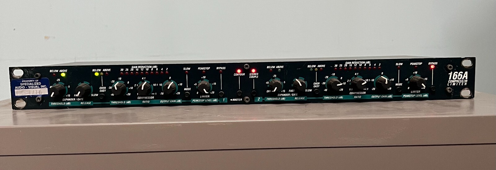 dbx 166A VCAコンプレッサー DBX 166A Compressor/ Limiter- Rack mount- Excellent | eBay