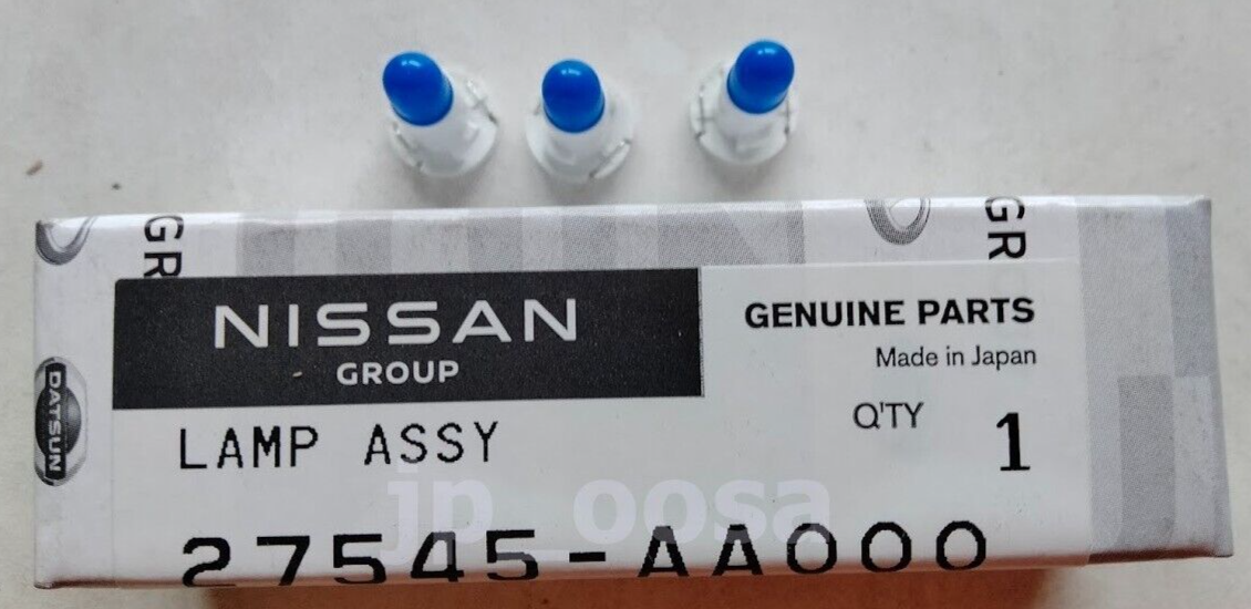 NISSAN 純正 R34？ シルビア？ ナンバー台 NISSAN Genuine Heater Control Lamp 3P SKYLINE GTR R34 BNR34